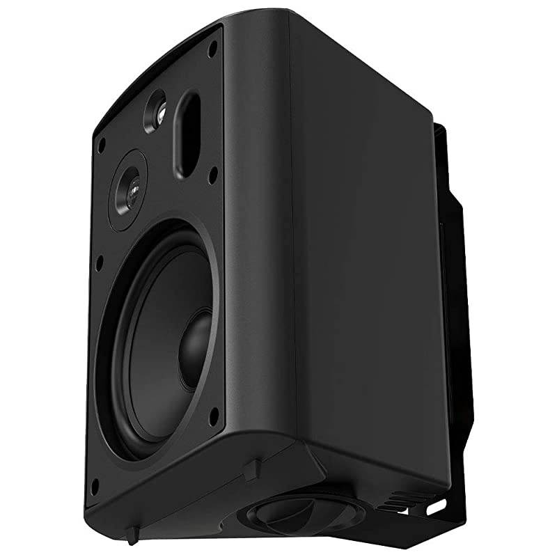 70V Patio Pair Speakers - Indoor/Outdoor Stereo, Black - AP520