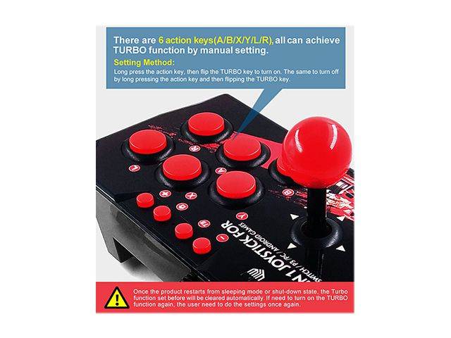 Game console joystick handle controller rocker console doubles switch accessories suitable for n-switch game PS3/PC