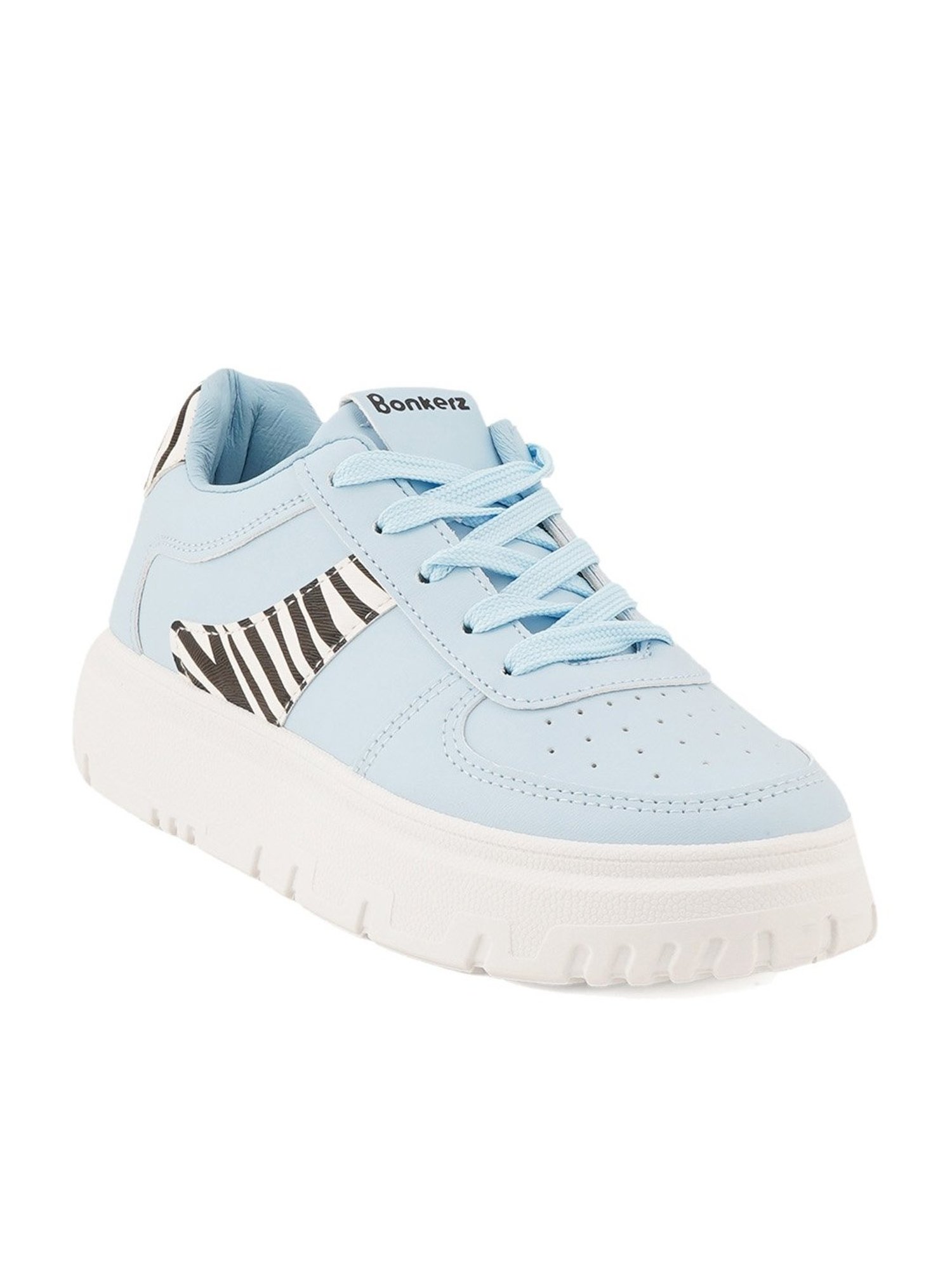 Bonkerz by Iconics Women's Sky Blue Sneakers