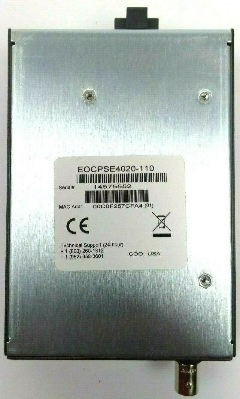 Transition Ethernet Over Coax Extender RJ45 SFP Local Unit EOCPSE4020-110
