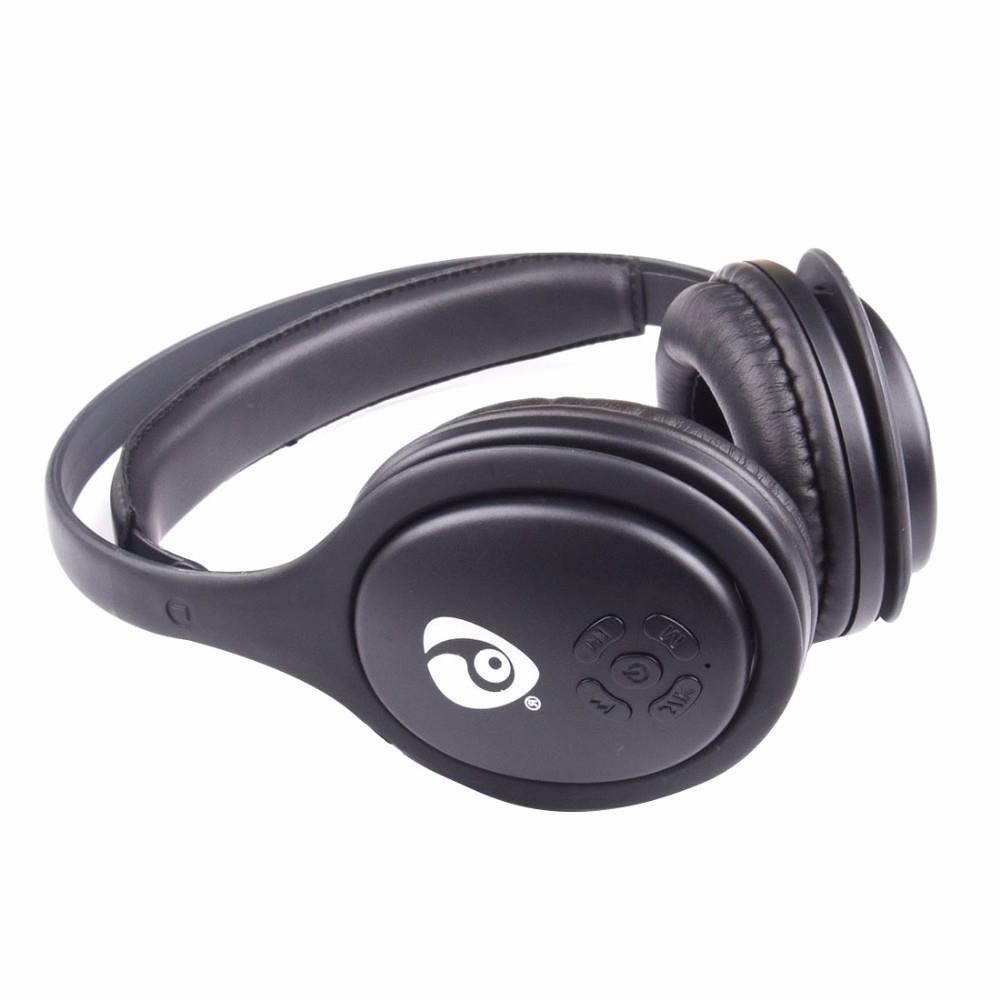 OVLENG MX555 Bluetooth 4.1 Headphones Wireless Stereo Noise Isolating Headset with Microphone for All Audio Devices - Black