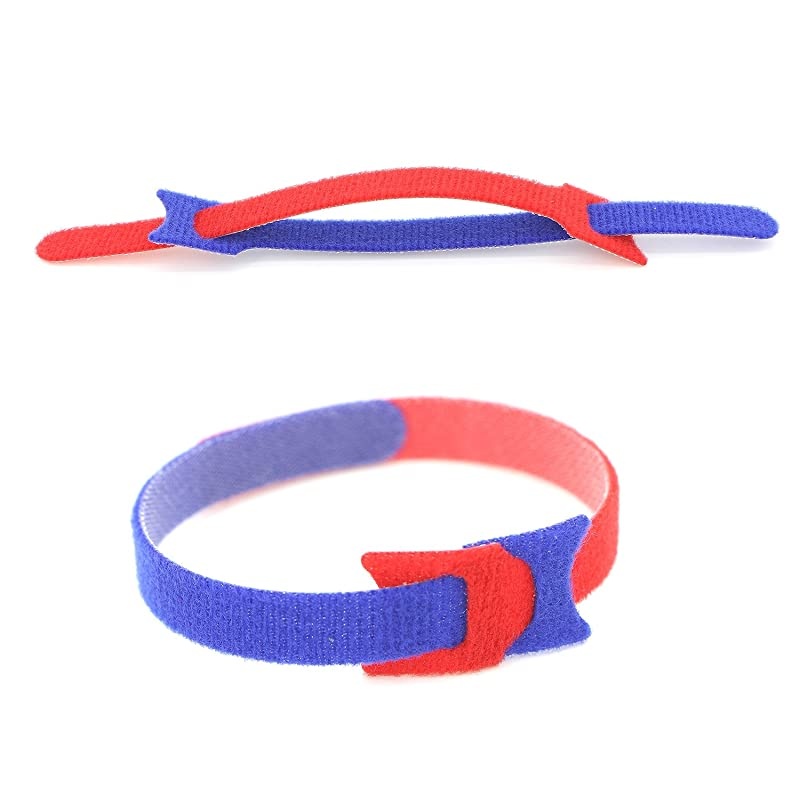 50pcs Reusable Fastening Adjustable Cable Ties Wire Management 6 Inch Multicolour