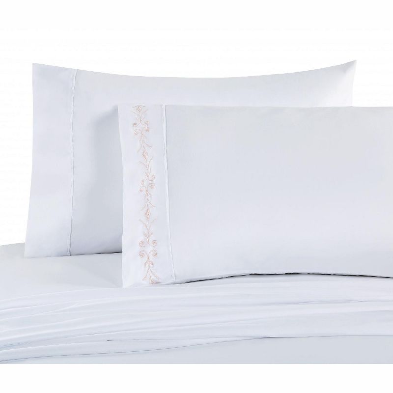 VCNY Home Fluere Sheet Set - Multicolored Floral Reverse Throw