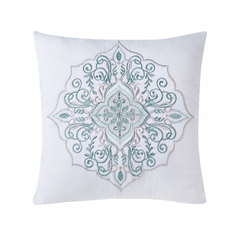 VCNY Home Mateo Sage Green Medallion Bed-in-a-Bag Comforter Set - Sage 8 Piece King Bed-in-a-Bag Comforter Set