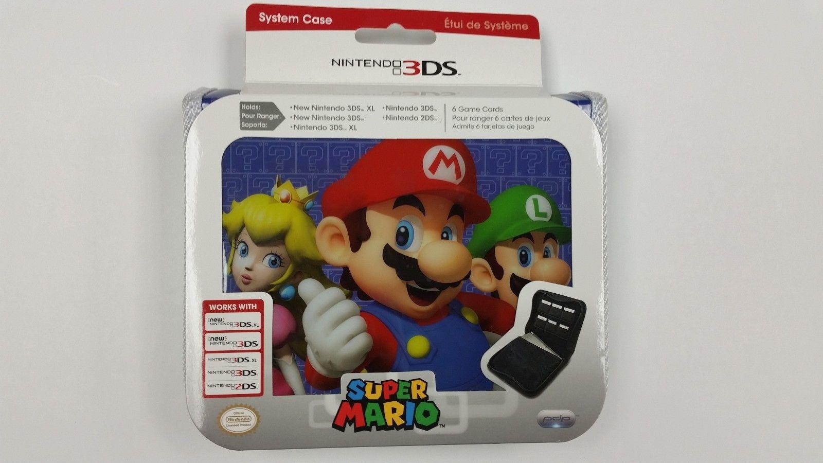 Super Mario System Case (Nintendo 3DS, 3DS XL, 2DS) Mario, Peach and Luigi