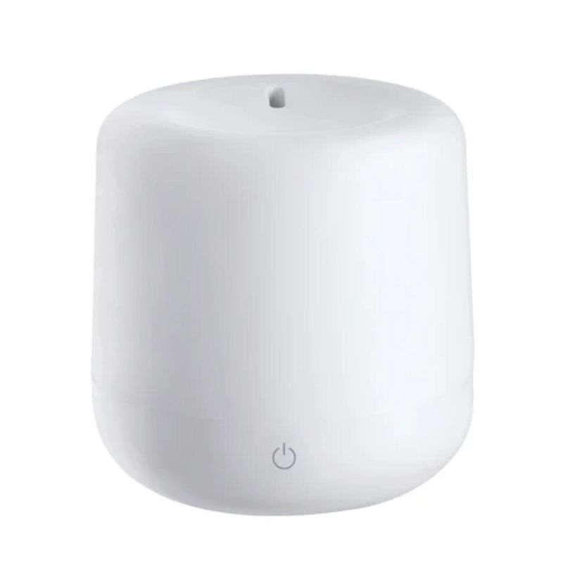 Noma CTI0437332 0.1 Liter Portable Travel Office Ultrasonic Cool Mist Small Room Portable Humidifier with 8 Hour Runtime and Automatic Shutoff, White