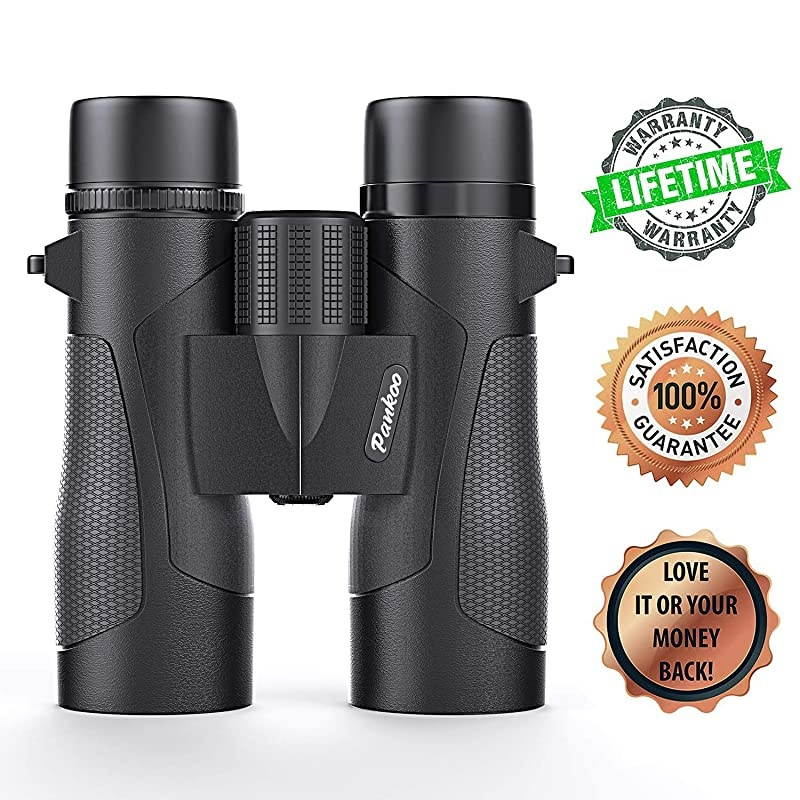 12x42 Binoculars for Adults HD Binocular for Bird Watching Travel Hiking Wildlife Hunting Concerts TheaterWaterproof Low Night Vision LightweightCompactBinocularsforAdults