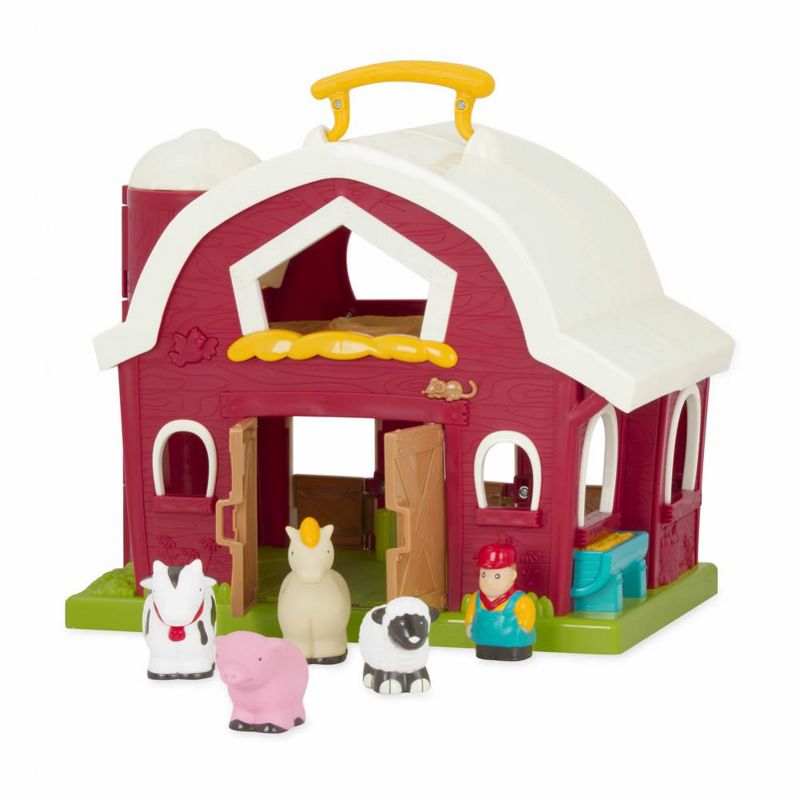 Kaplan Early Learning Toddler's First Big Red Barn and Farm Animals