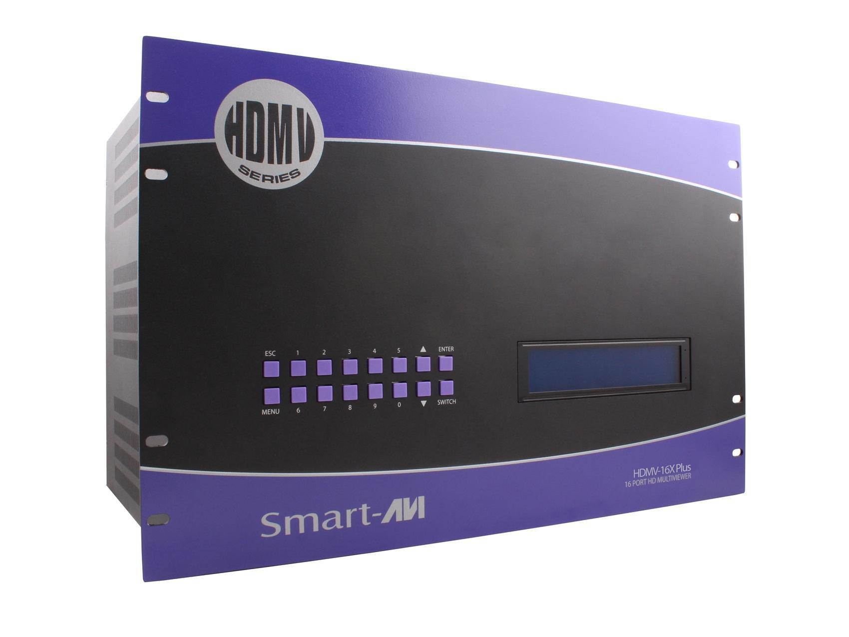 SmartAVI 16-Port HDMI, USB Real-Time Multiviewer and KVM Switch