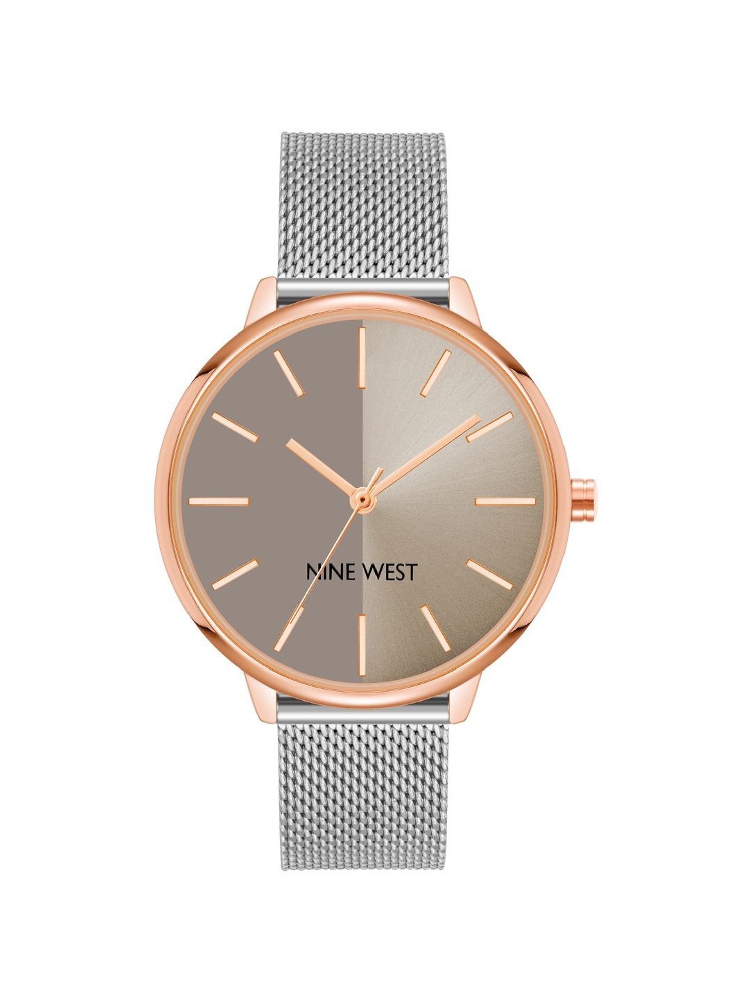 Nine West NW-1981GYRT Analog Watch for Women