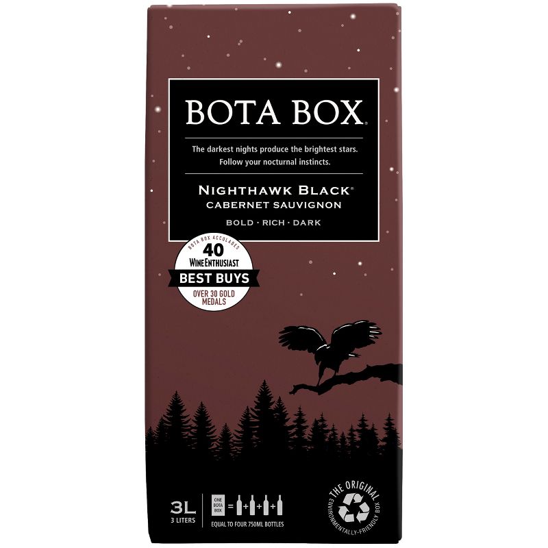 Bota Box Nighthawk Cabernet Red Wine - 3L Box