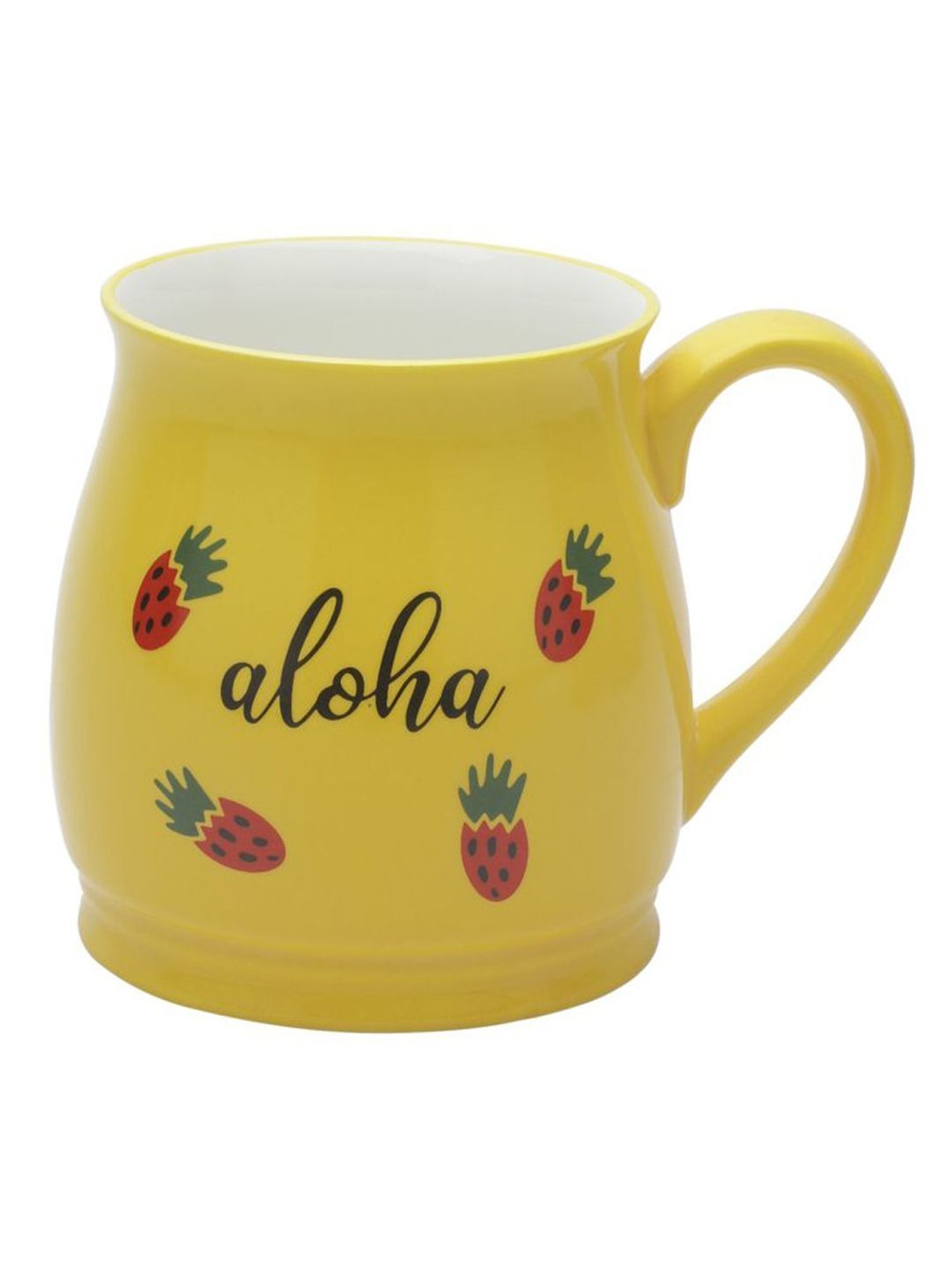 JCPL Yellow Ceramic Milk & Coffee Mug (0.33L) - Set of 1