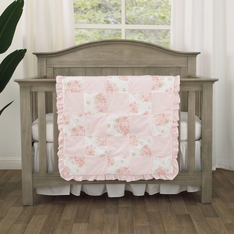 Kimberly Grant Shabby Chic Quilt - Pink