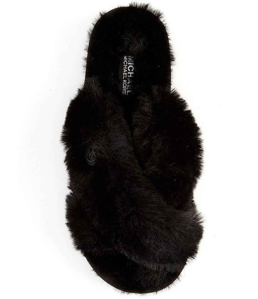 MICHAEL Michael Kors Lala Faux Fur Slippers