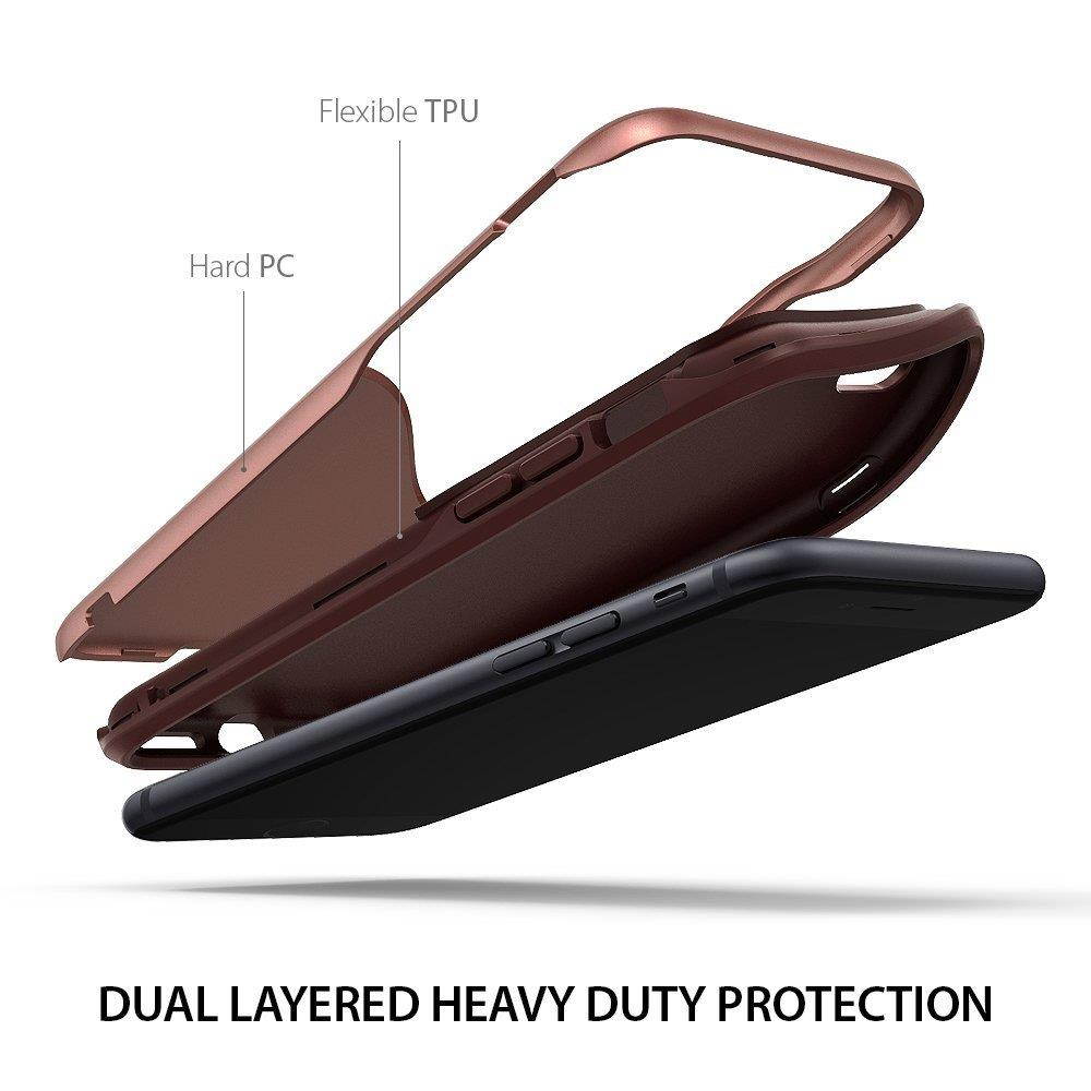 Apple iPhone 8 Case, Ringke [WAVE] Dual Layer Heavy Duty Shockproof PC TPU Protective Cover for iPhone 7 / iPhone 8 - Coastal Blue