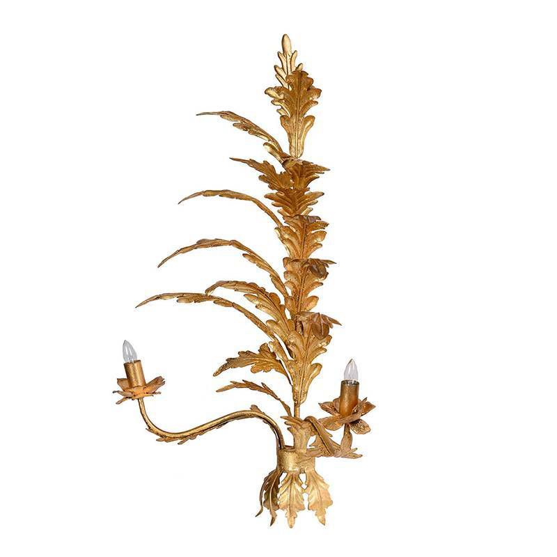 Classic Vintage Wall Lamp Gold - A&B Home