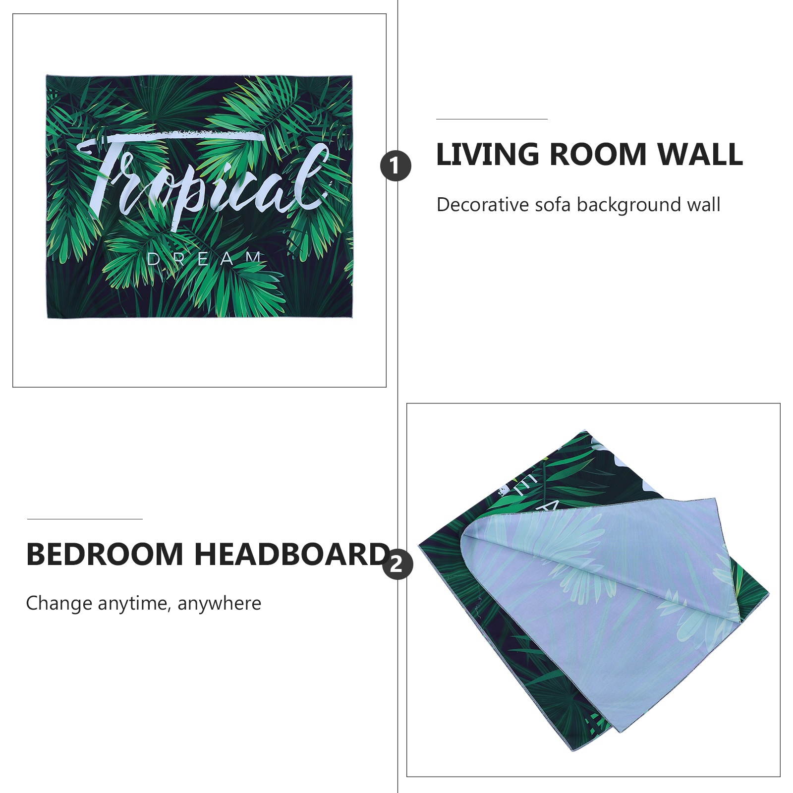 1Pc Decorative Hanging Tapestry Durable Wall Hanging Polyester Pendant