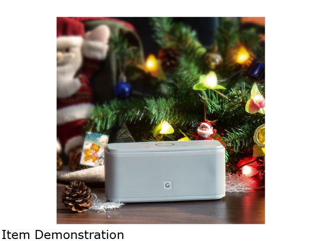 DOSS SoundBox Portable Wireless Bluetooth 4.0 Touch Speakers with 12W HD Sound and Bold Bass [Red]