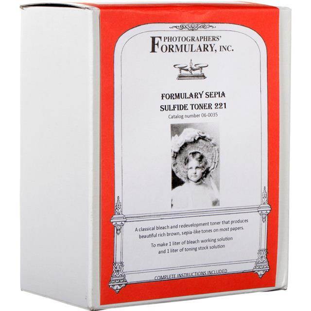 Photographers' Formulary Sepia Sulfide 221 Toner #06-0035