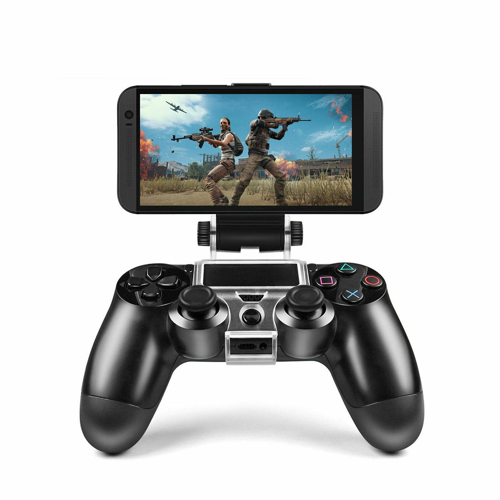 For PS4 Controller Cell Phone Clip Holder Mount Bracket Stand Fit iPhone Android