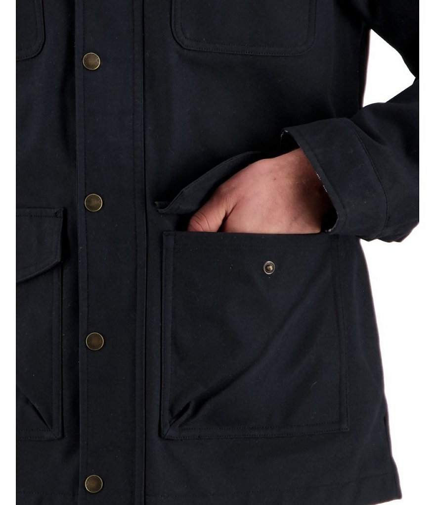 Obermeyer Oliver Waxed Cotton Flannel lined Jacket