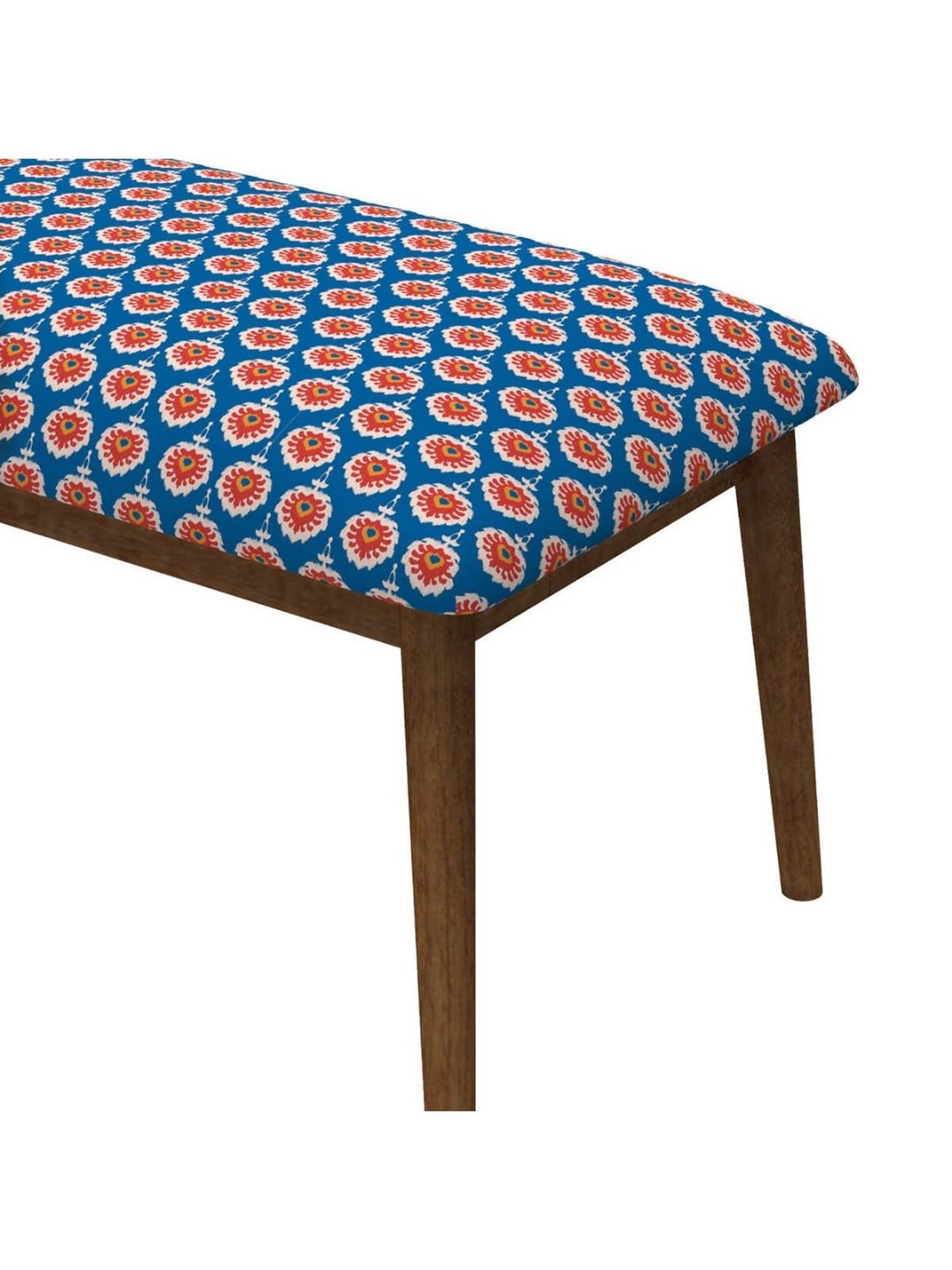 Chumbak Jodhpur Sailor Solid Blue Sheesham Wood Bench
