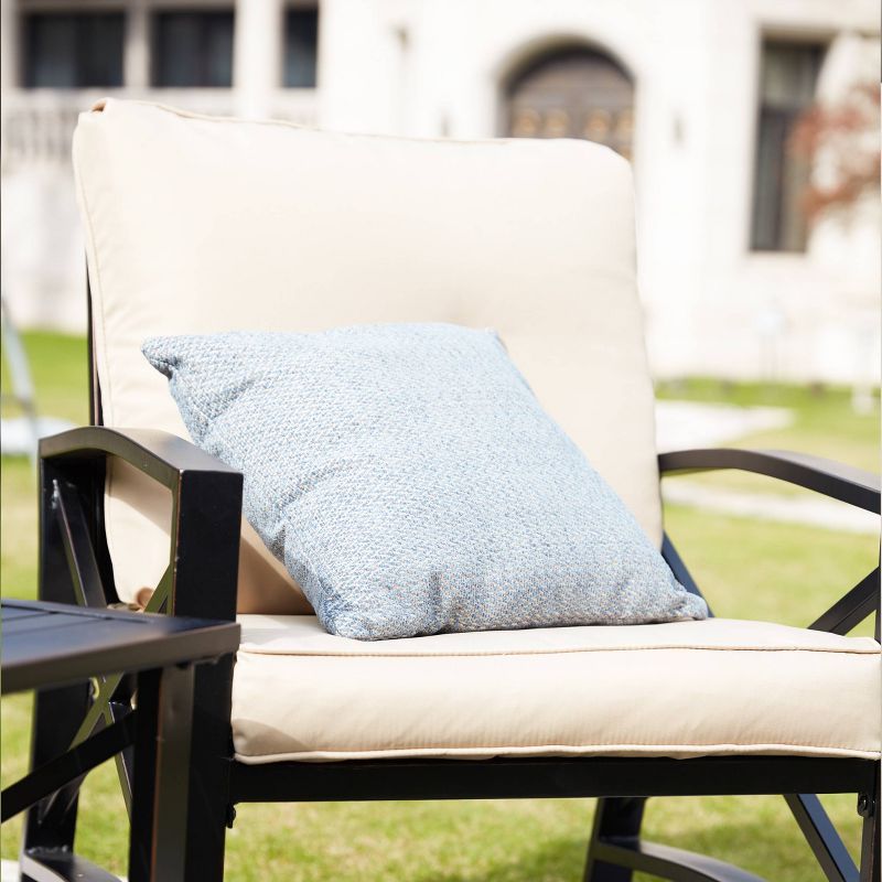 6pc Steel Frame Patio Conversation Set - Patio Festival