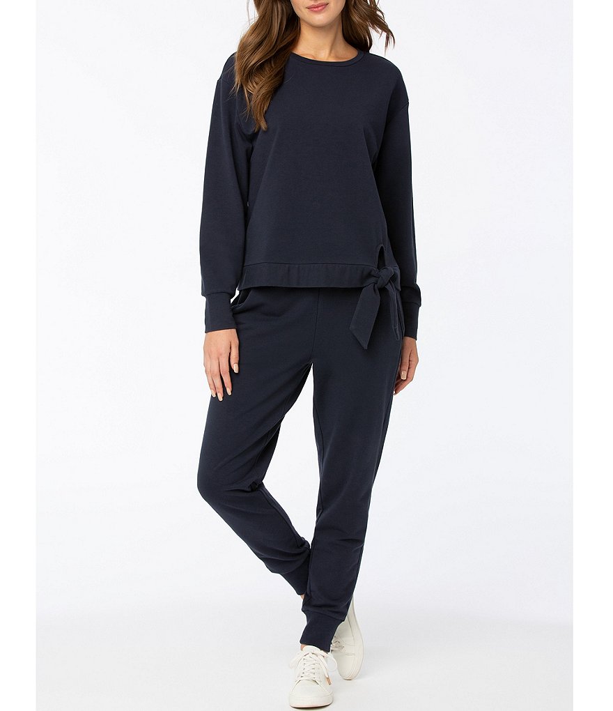 Marc New York Short Sleeve Tie-Dye Jewel Neck Tee