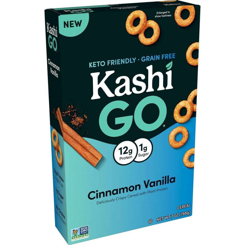 Kashi GO Keto Cinnamon Vanilla Cereal -7oz
