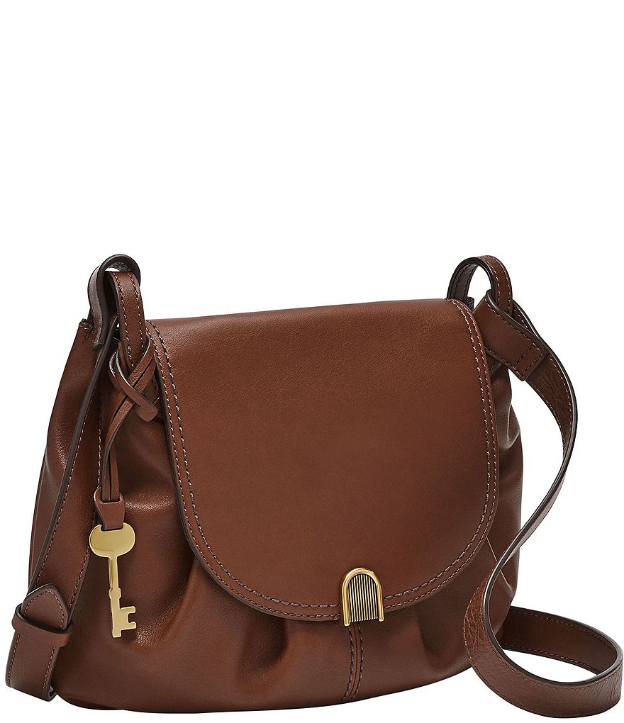 ZAC Zac Posen Belay Iridescent Saddle Crossbody Bag