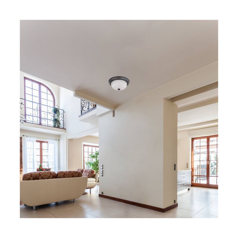 Ceiling Lights Flush Mount Mahogany Bronze - Aurora Lighting