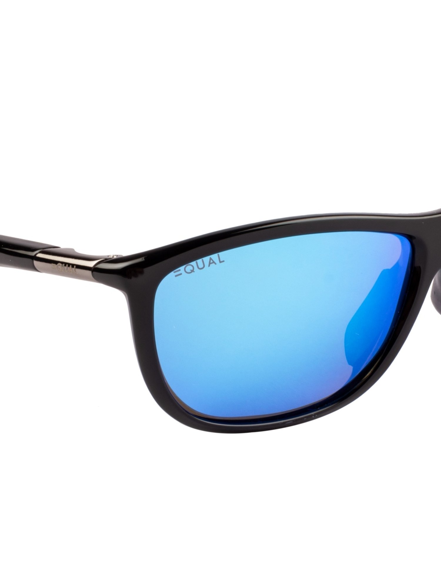 Equal Blue Square Unisex Sunglasses