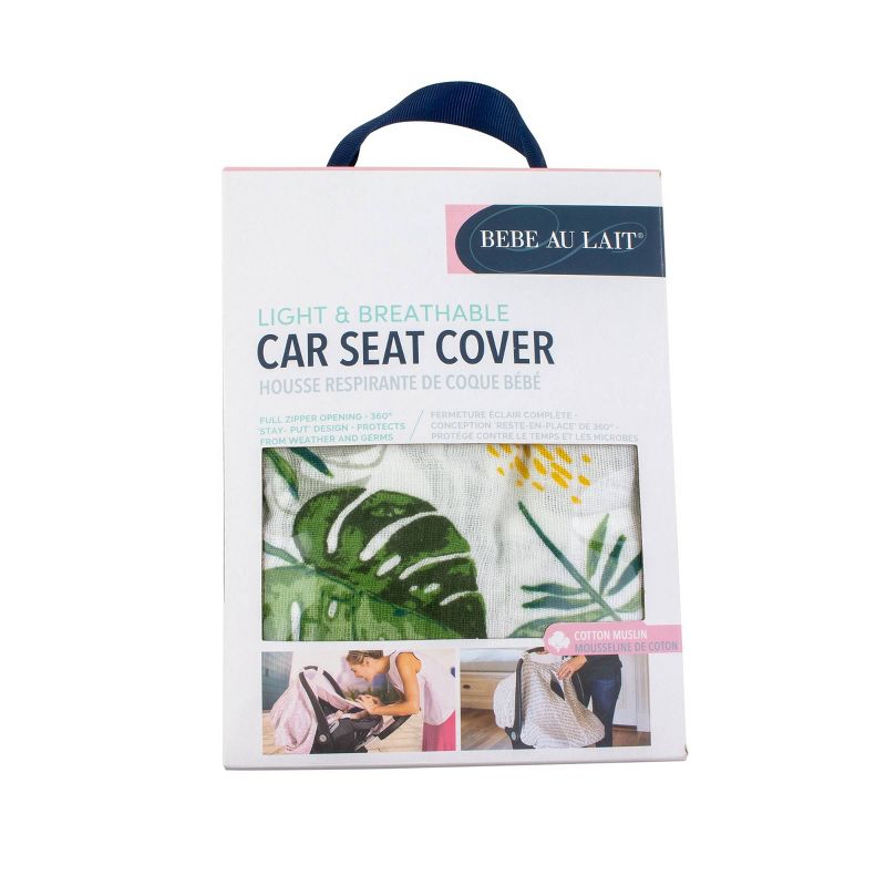 aden by aden + anais Car Seat Strap Covers - Safari Babes