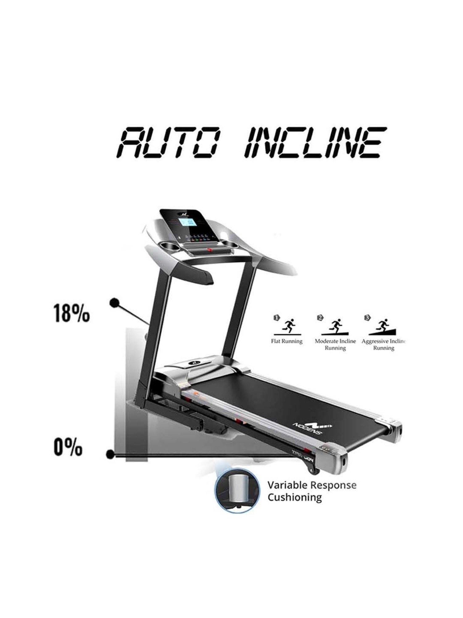 Nodens Silver Treadmill (Size 4)