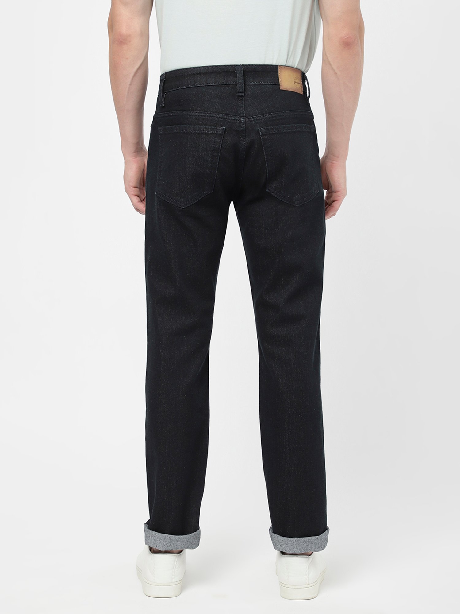 Passion Navy Comfort Fit Lightly Washed Jeans