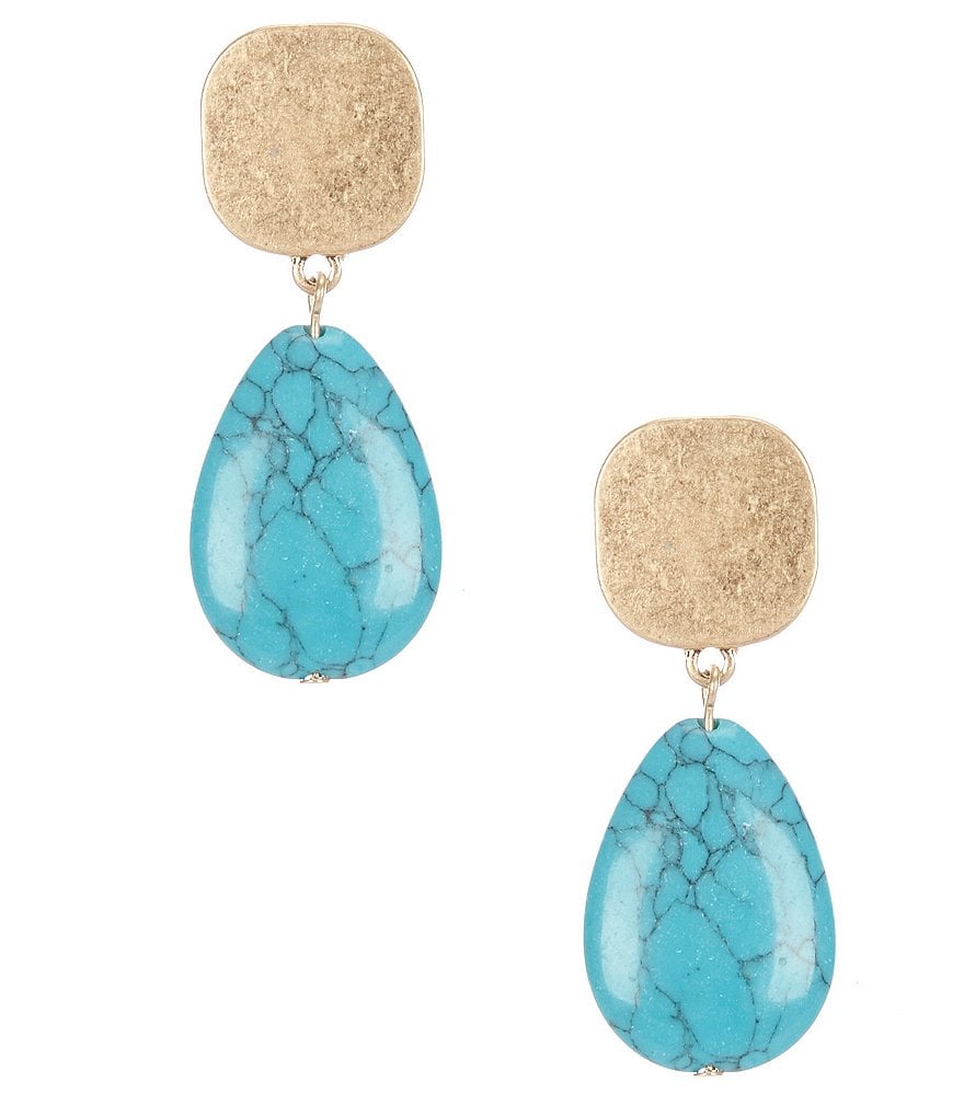 Southern Living Stone Drop Earrings