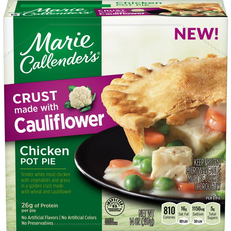 Marie Callender's Cauliflower Crust Chicken Frozen Pot Pie - 14oz