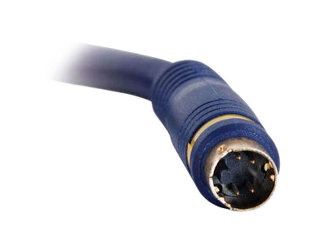 C2G 29162 Velocity S-Video Cable, Blue (75 Feet, 22.86 Meters)