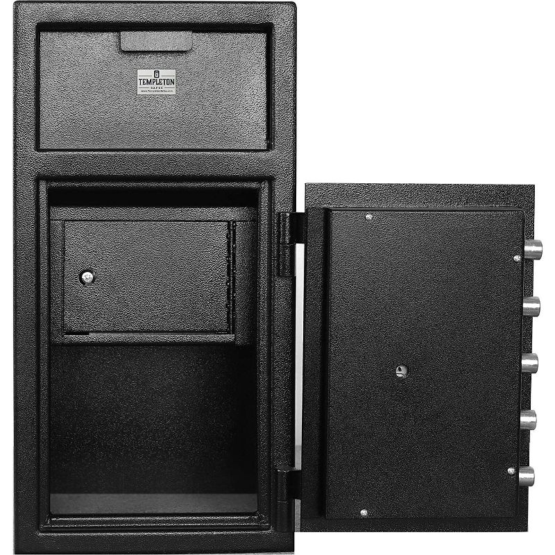 Templeton Safes Depository Safe with Internal Keyed Locking Compartment and External UL Listed Combination Lock