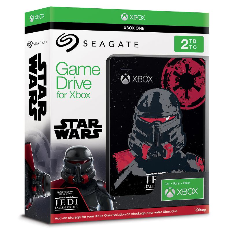 Seagate Game Drive for Xbox 2TB External Hard Drive Portable Star Wars Jedi: Fallen Order Special Edition (STEA2000426)