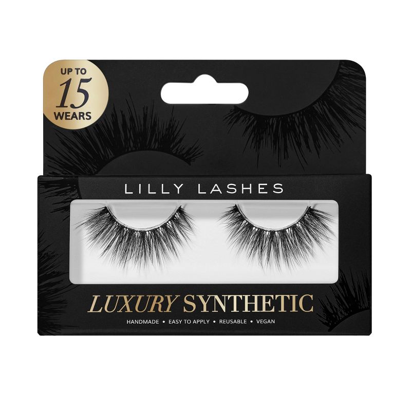 Lilly Lashes Luxury Synthetic Eye Lashes - POSH - 1pr