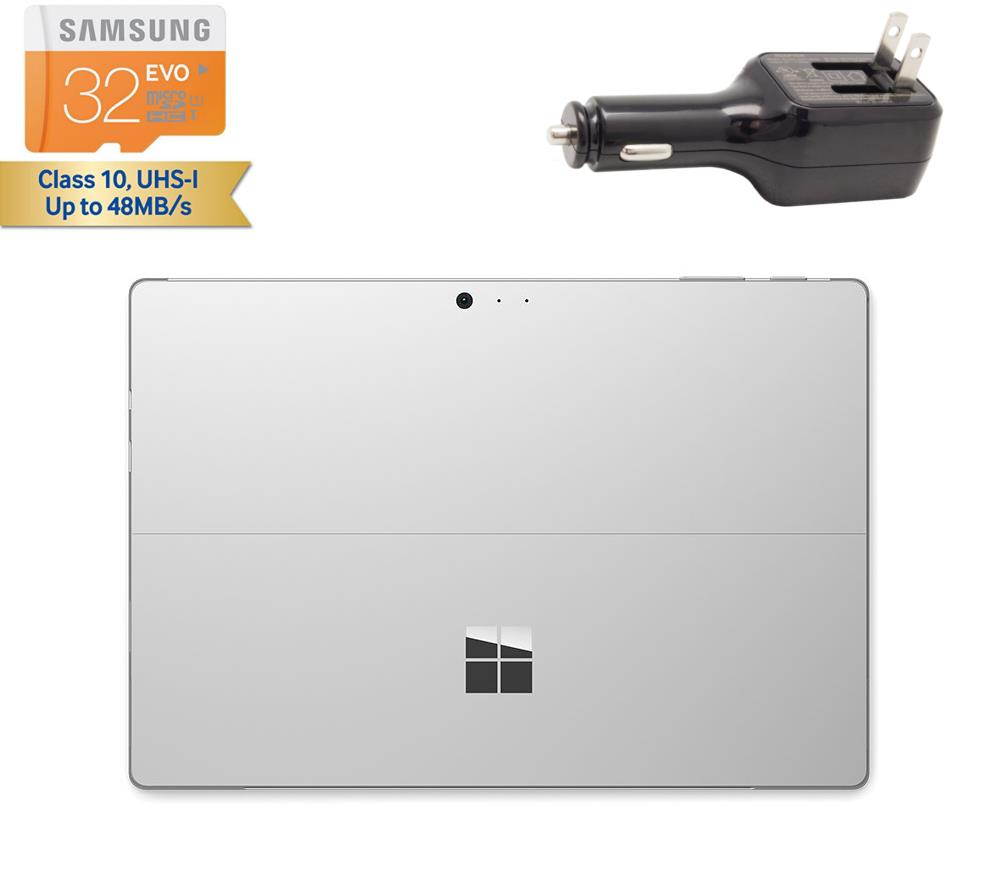 Microsoft Surface Pro 4 Core i5-6300U 4G 128GB 12.3" touch screen w/ 2736x1824 3K 3:2 QHD Windows 10 Pro (Red Cover, Dock, Wireless Display Bundle)