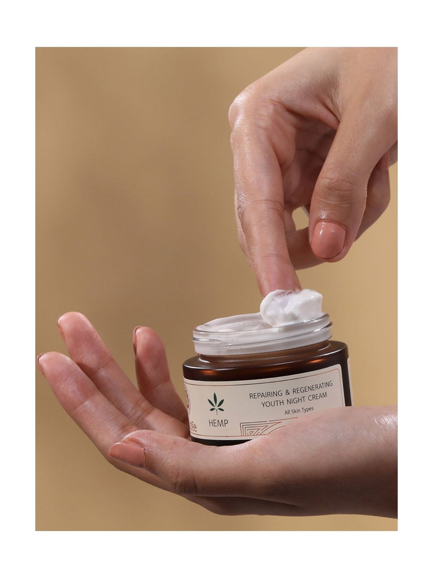 Soultree Hemp Repairing & Regenerating Youth Night Cream - 50 gm