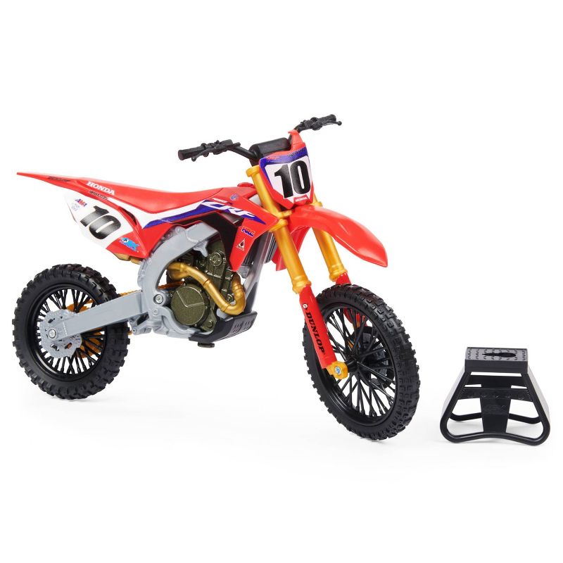 Supercross - 1:10 Scale Die Cast Collector Motorcycle - Justin Brayton
