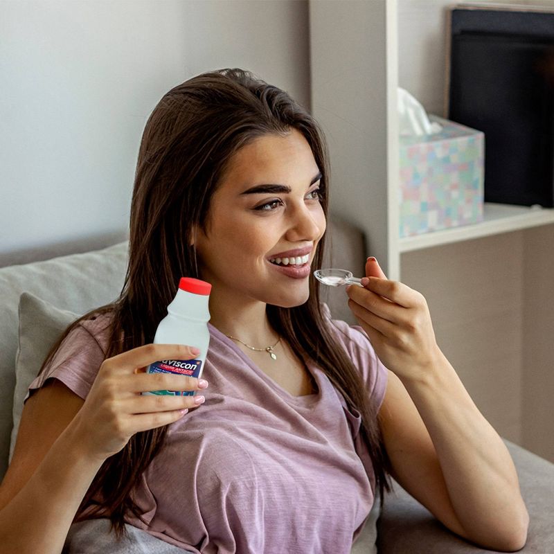 Gaviscon Extra Strength Antacid Liquid - Cool mint 12oz