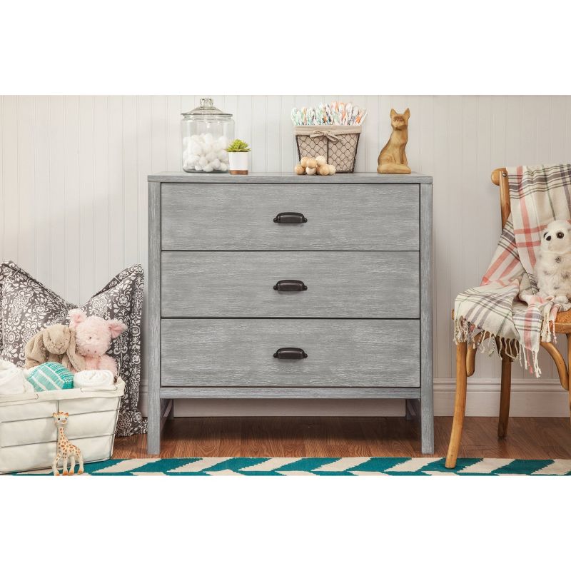 DaVinci Fairway 3-Drawer Dresser - Cottage Gray