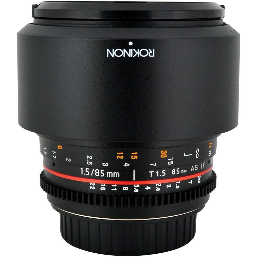 Rokinon 85mm T/1.5 Cine Aspherical Lens for Micro Four Thirds System #CV85M-MFT