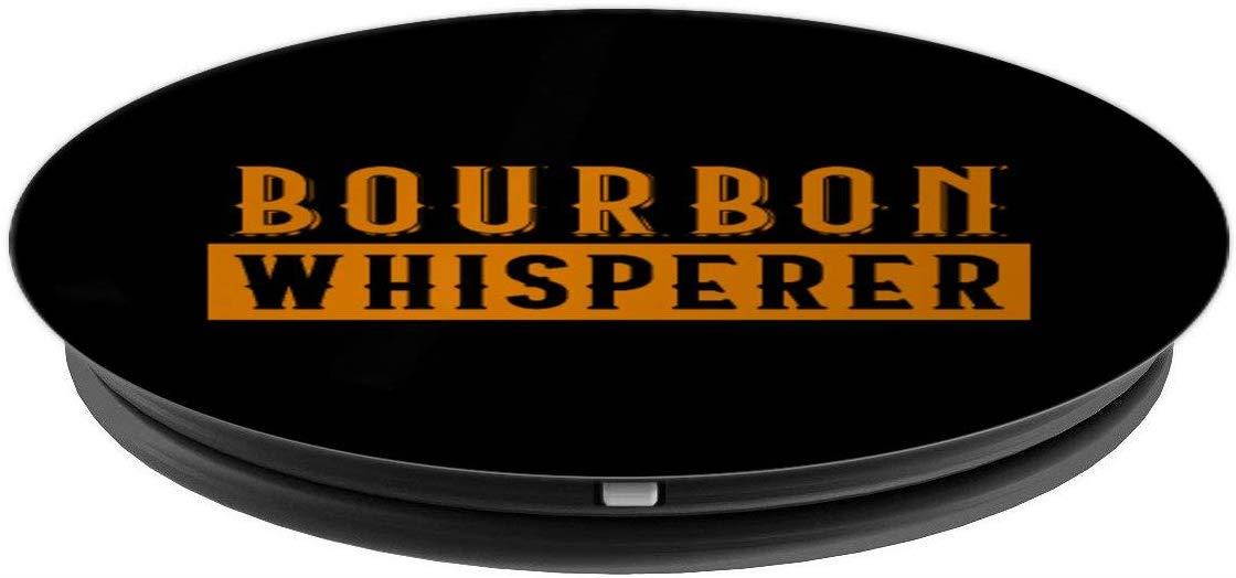 Funny Whiskey Saying Drinking Accessories Bourbon Enthusiast PopSockets Grip and Stand for Phones and Tablets