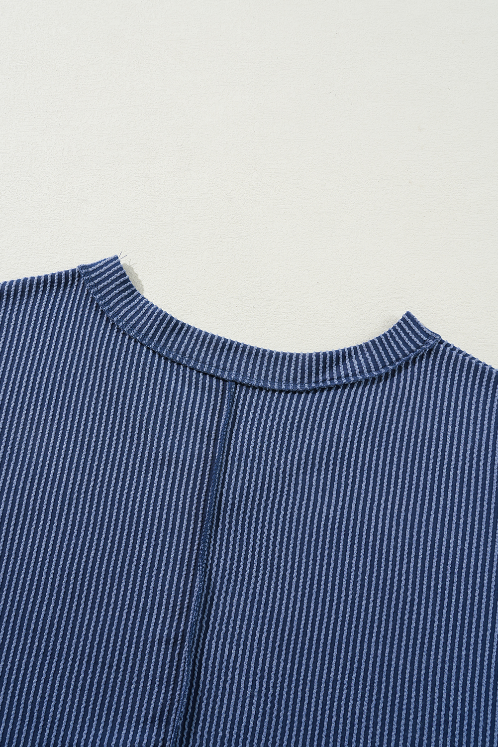 Rose Red Solid Waffle Knit Plus Size Two Piece Shorts Set