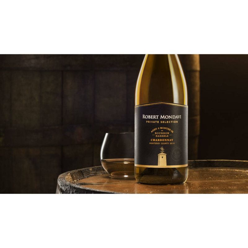 Robert Mondavi Private Selection Bourbon Barrel-Aged Chardonnay White Wine - 750ml Bottle